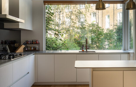 PGK Focus Anthracite Light Oak Veneer Contemporary Kitchen Putney PGK Focus Anthracite & Light Oak Veneer Contemporary Kitchen