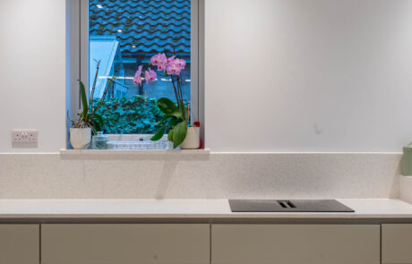 PGK Focus Sage Matt & Quartz Sparkle Contemporary Kitchen