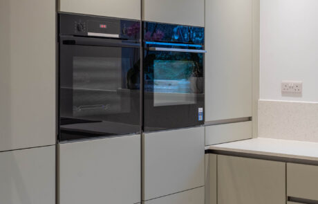 PGK Focus Sage Matt & Quartz Sparkle Contemporary Kitchen