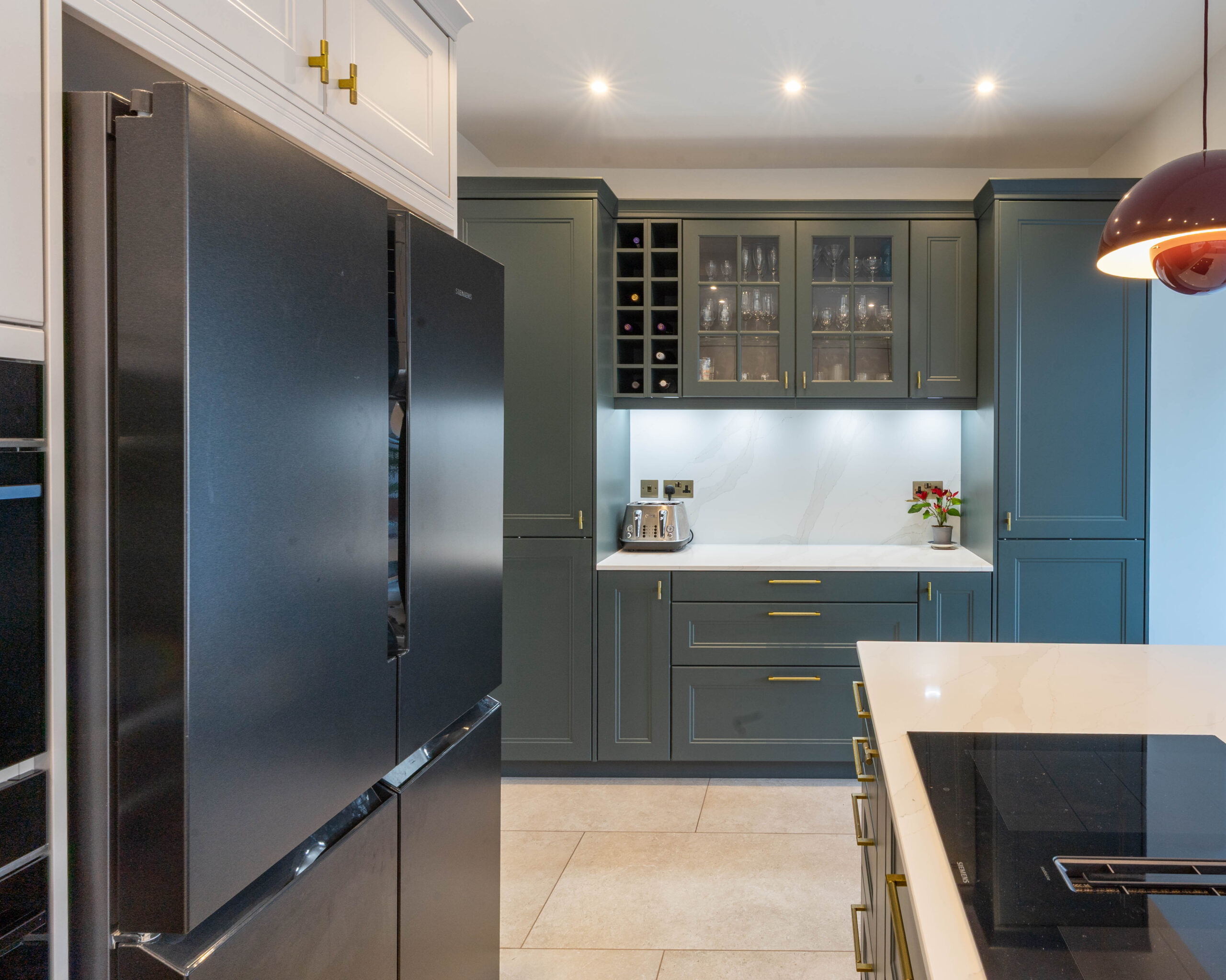 PGK Charcoal Focus Light Oak Accent Contemporary Kitchen Islington PGK Charcoal Focus & Light Oak Accent Contemporary Kitchen