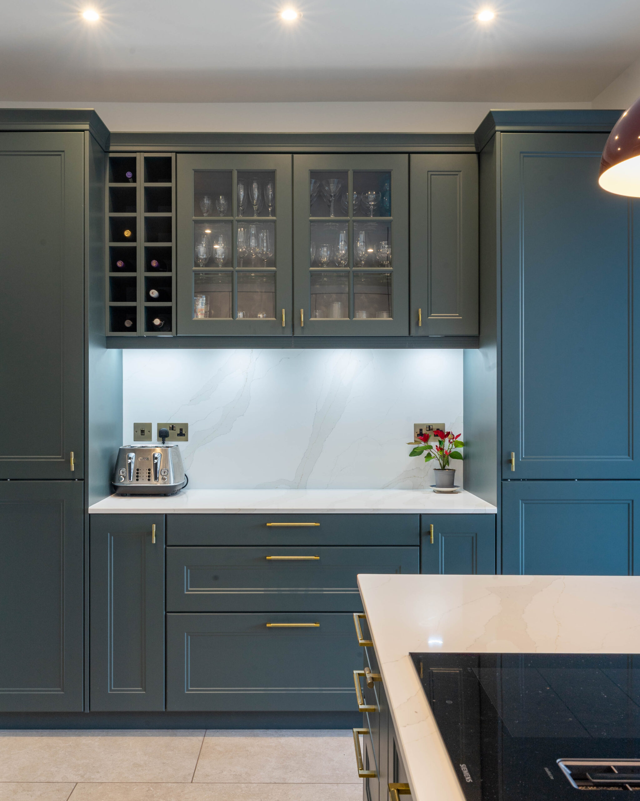 PGK Charcoal Focus Light Oak Accent Contemporary Kitchen Islington PGK Charcoal Focus & Light Oak Accent Contemporary Kitchen