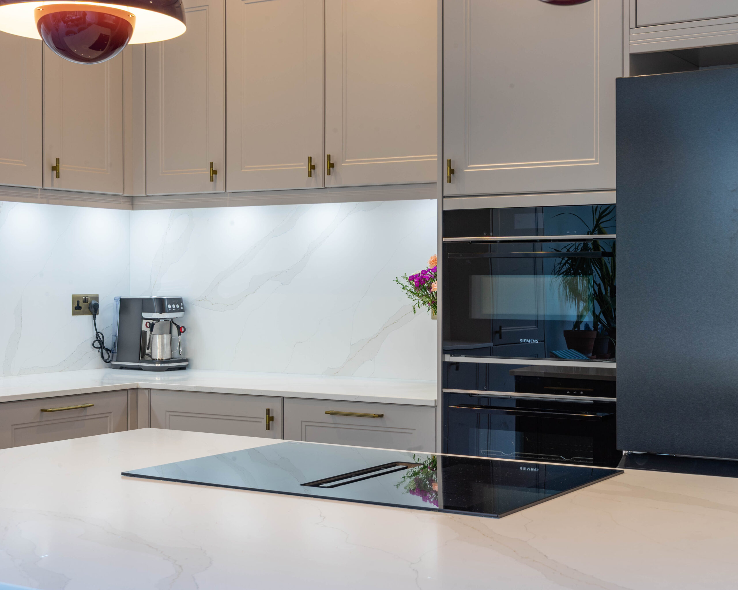 PGK Charcoal Focus Light Oak Accent Contemporary Kitchen Islington PGK Charcoal Focus & Light Oak Accent Contemporary Kitchen