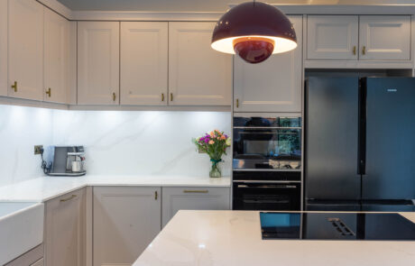 PGK Charcoal Focus Light Oak Accent Contemporary Kitchen Islington PGK Charcoal Focus & Light Oak Accent Contemporary Kitchen