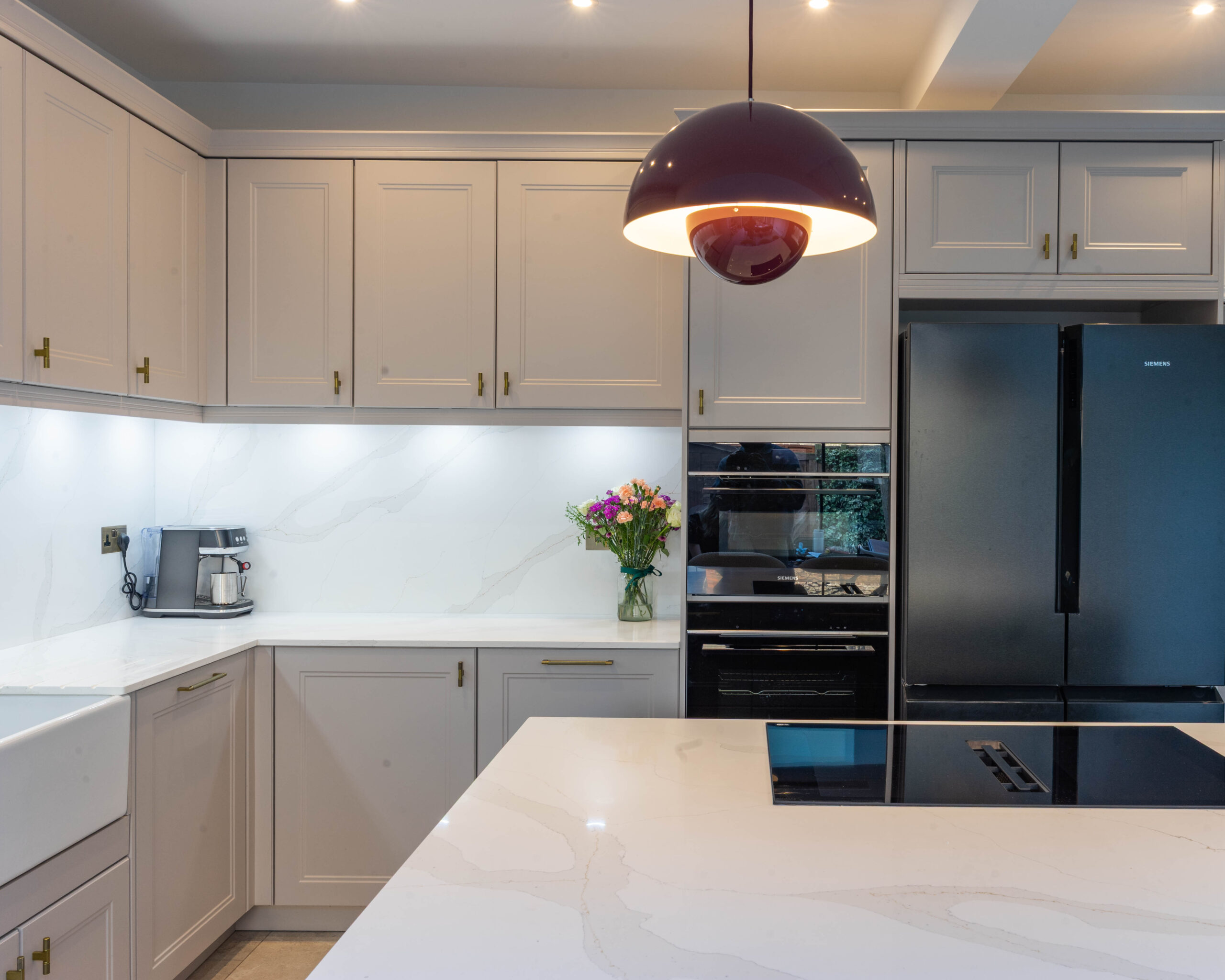 PGK Charcoal Focus Light Oak Accent Contemporary Kitchen Islington PGK Charcoal Focus & Light Oak Accent Contemporary Kitchen