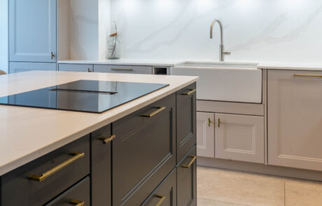 PGK Charcoal Focus Light Oak Accent Contemporary Kitchen Islington PGK Charcoal Focus & Light Oak Accent Contemporary Kitchen