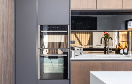 PGK Focus Polar White Integrated Oak Contemporary Kitchen Notting Hill PGK Focus Polar White & Integrated Oak Contemporary Kitchen