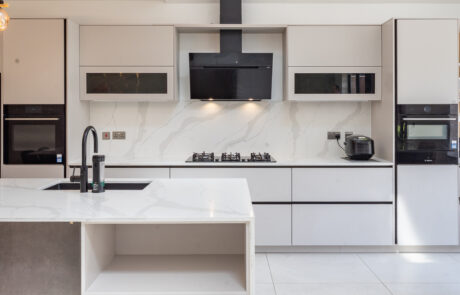 PGK Cashmere Matt Carrara Focus Contemporary Kitchen Barnes PGK Cashmere Matt & Carrara Focus Contemporary Kitchen