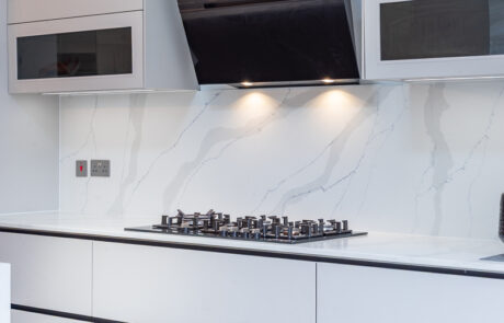 PGK Cashmere Matt Carrara Focus Contemporary Kitchen Barnes PGK Cashmere Matt & Carrara Focus Contemporary Kitchen