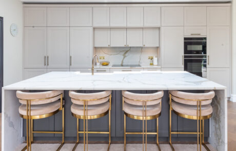 PGK Navy Matt Polar White Focus Contemporary Kitchen Battersea PGK Navy Matt & Polar White Focus Contemporary Kitchen