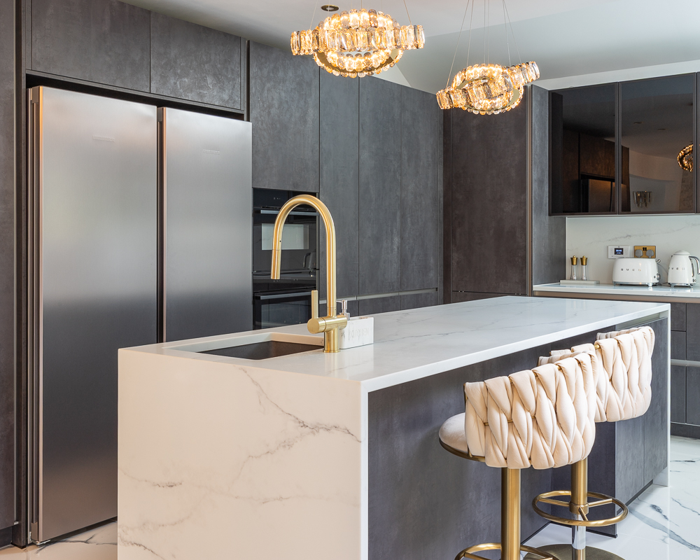 PGK Midnight Blue Pigeon Artisan Shaker Traditional Kitchen Twickenham PGK Midnight Blue & Pigeon Artisan Shaker Traditional Kitchen