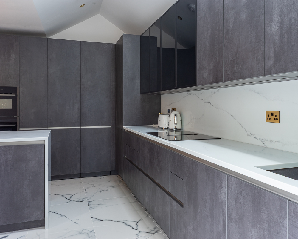 PGK Midnight Blue Pigeon Artisan Shaker Traditional Kitchen Twickenham PGK Midnight Blue & Pigeon Artisan Shaker Traditional Kitchen