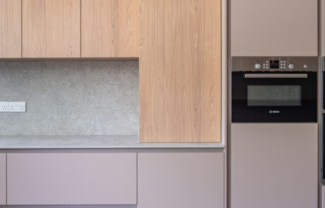 PGK Cashmere Shaker Oak Accent Artisan Traditional Kitchen Wimbledon PGK Cashmere Shaker & Oak Accent Artisan Traditional Kitchen