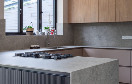 PGK Cashmere Shaker Oak Accent Artisan Traditional Kitchen Wimbledon PGK Cashmere Shaker & Oak Accent Artisan Traditional Kitchen