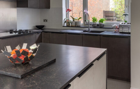 PGK Forest Green Shaker & Calacatta Artisan Traditional Kitchen