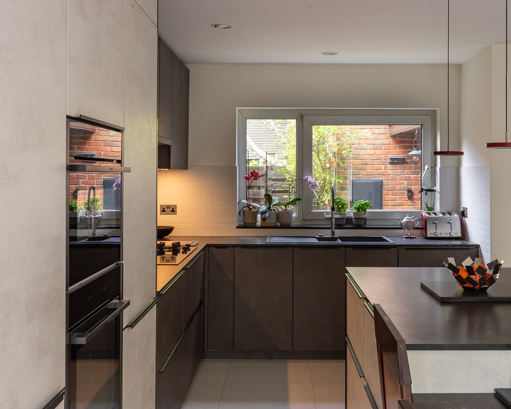 PGK Forest Green Shaker & Calacatta Artisan Traditional Kitchen